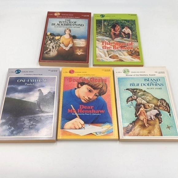 The Newberry Award Library Book Collection Set 5 Books - Picture 1 of 6